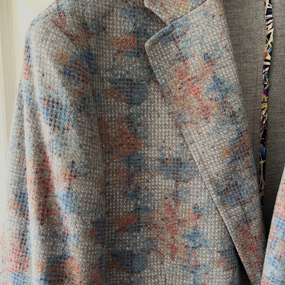 Robert Graham Multicolor Patterned Blazer NWT - image 2